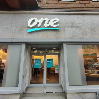 one