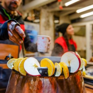 שוק חג המולד בבזיליקה